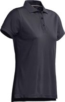 Santino Mojo Dames Polo-shirt korte mouwen - Stretch - Antraciet - XL