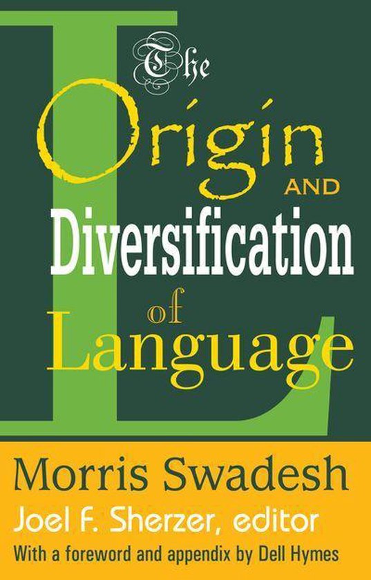 The Origin and Diversification of Language - cover