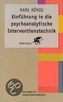 Einführung in die psychoanalytische Interventionstechnik