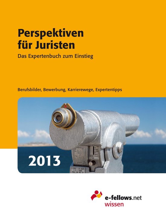 Perspektiven für Juristen 2013 - cover