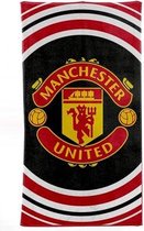 Manchester United - Handdoek - Zwart/Rood - 70 x 140 cm