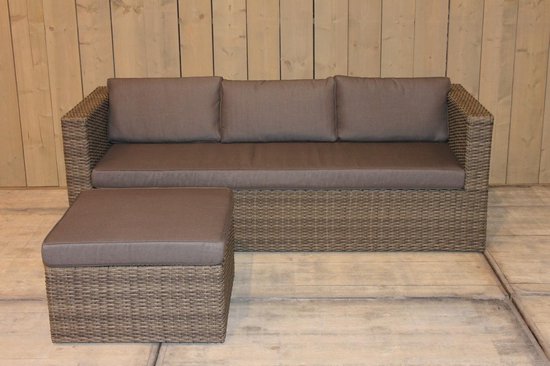 Foto: Bari loungeset natural kobo grey