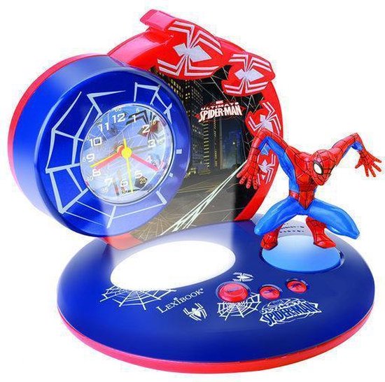 Normaal Nuttig Afleiden Spider-Man Analogue Radio Alarm Clock | bol.com