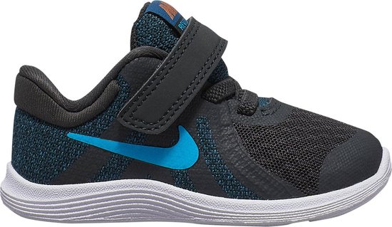 Nike Sneakers - Maat 22 - Unisex - zwart/blauw/wit | bol.com
