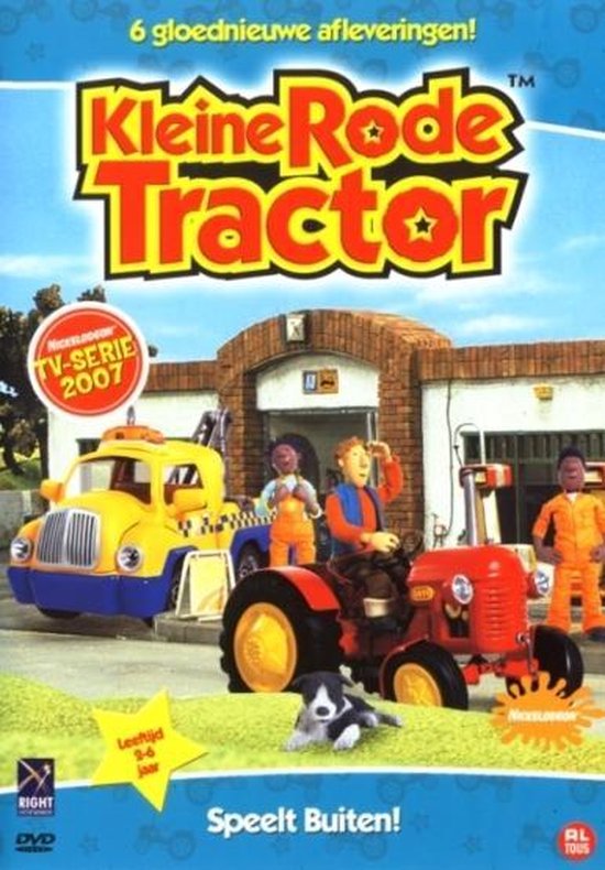 Kleine Rode Tractor - Speelt Buiten