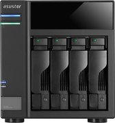 Asustor AS6004U 2.5/3.5'' HDD-/SSD-behuizing Zwart