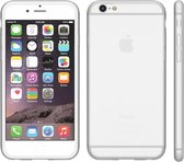 Apple iPhone 6(s) Plus hoesje dark silicone Case Transparant