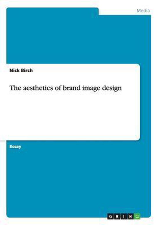 The aesthetics of brand image design - cover