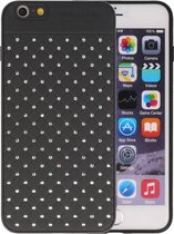 Zwart Diamand Geweven hard case hoesje voor Apple iPhone 6 Plus / 6s Plus