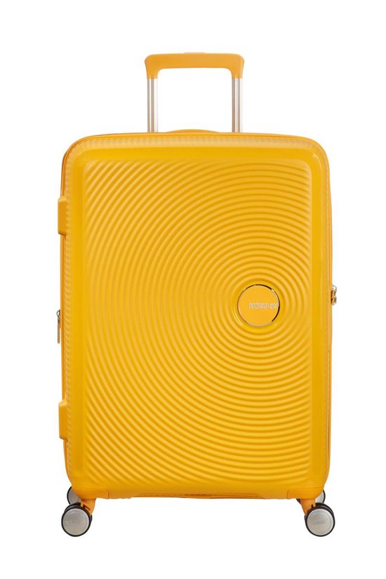 American Tourister Koffer - Soundbox Spinner 67/24 Tsa uitbreidbaar - Golden Yellow - 81 l