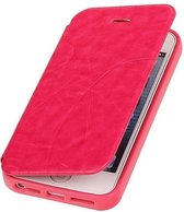 Easy Booktype hoesje voor iPhone 5 / 5S Roze