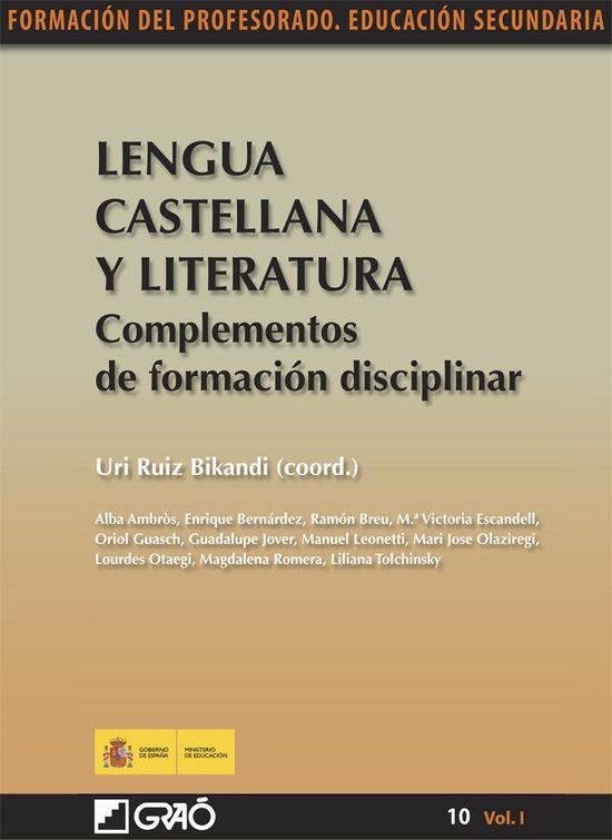 Lengua Castellana y Literatura. Complementos de formacion disciplinar