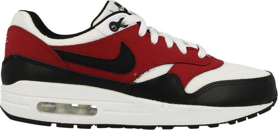 Nike AIR MAX 1 (GS) White/ Black-Gym/Red 555766 117 Wit;Rood maat 39 |  bol.com