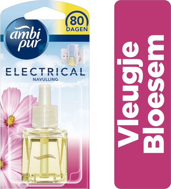 Ambi Pur Electrische Luchtverfrisser 1 compartiment Navulling Blossom & Breeze