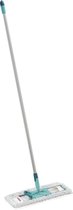 Bol.com Leifheit Profi vloerwisser XL Cotton Plus - aluminiumsteel 140 cm - 42 cm wisbreedte - 360° draaibare scharnier - Click ... aanbieding