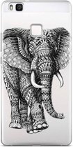 Huawei P9 Lite hoesje - Olifant - Multi