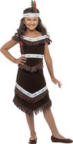 "Bruine indianen outfit voor meisjes  - Kinderkostuums - 122/134"