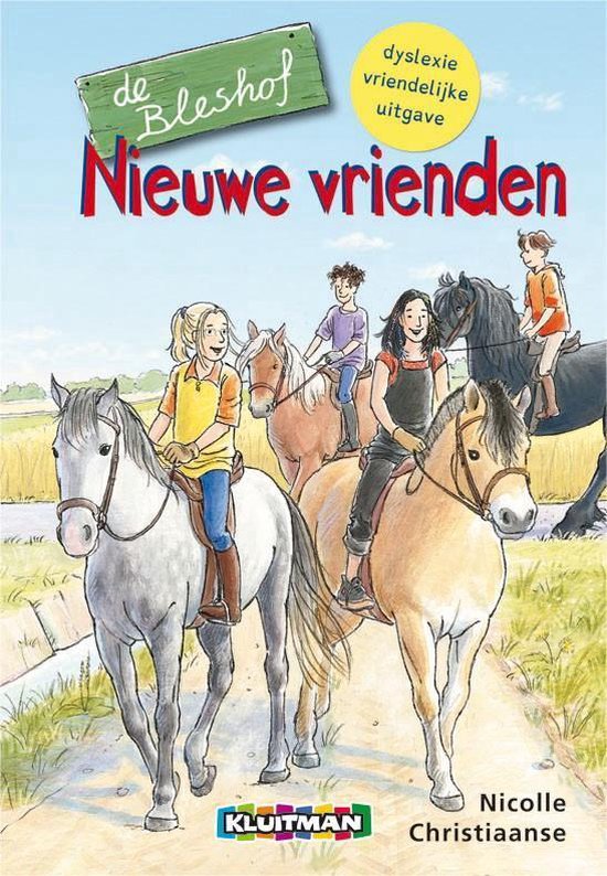 De Bleshof - De Bleshof Nieuwe vrienden DYSLEXIE - cover