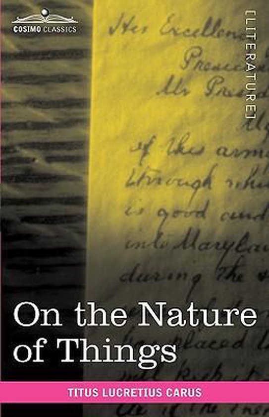 On the Nature of Things - cover