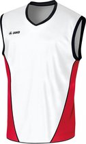 Jako - Shirt Magic - Basketbal Shirts - S - Wit/Rood/Zwart