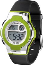 Sinar XF-60-3 digitaal horloge 33 mm 100 meter groen/ grijs