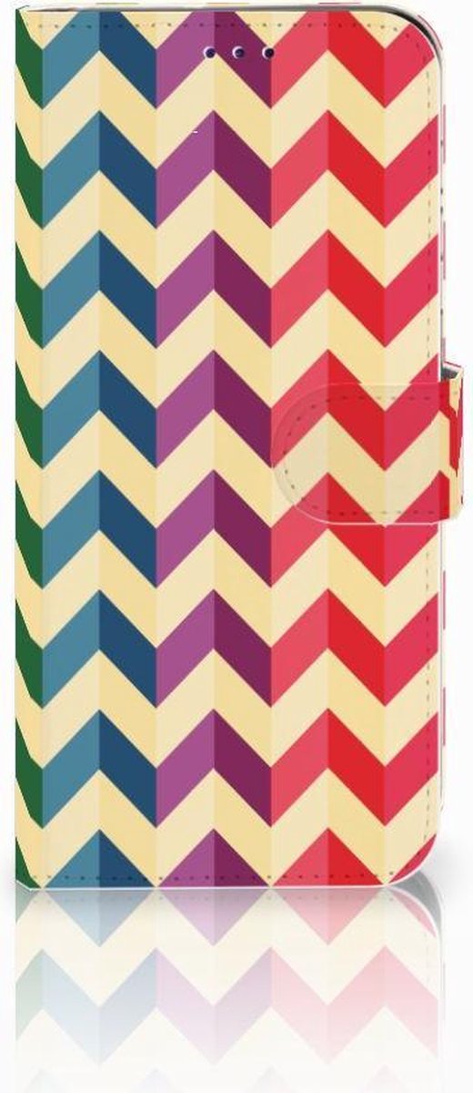 Samsung Galaxy A50 Telefoon Hoesje Zigzag Multi Color