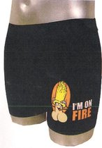 humor - boxershort - I'm on fire - one size
