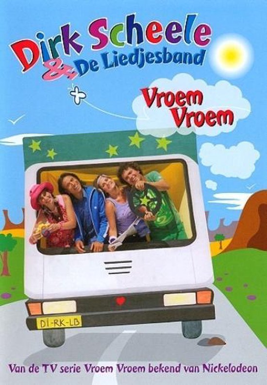 Cover van de film 'Dirk Scheele & De Liedjesband - Vroem Vroem'