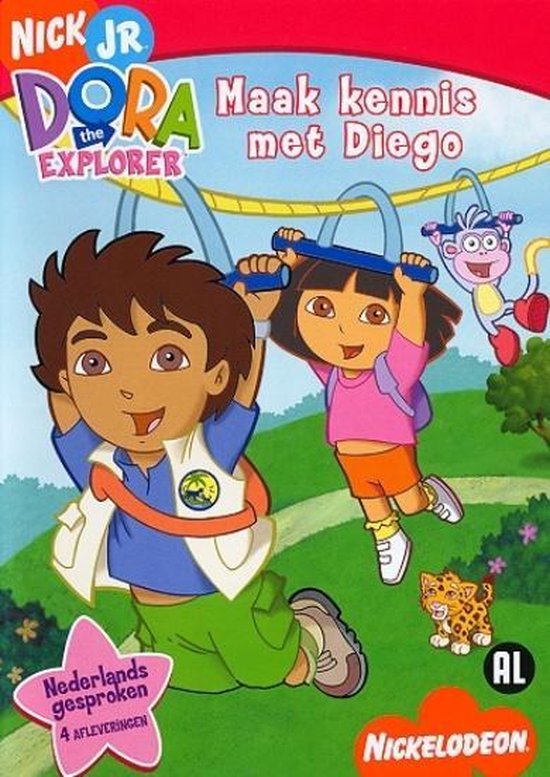 Cover van de film 'Dora The Explorer - Maak Kennis Met Diego'