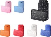 Bling Bling Sleeve voor uw Samsung Galaxy A5 Sm A500, wit , merk i12Cover