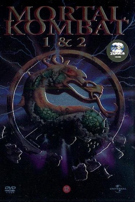 Mortal kombat 1 & 2 (2DVD metal case)