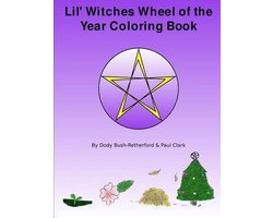 Lil Witches Wheel of the Year Coloring Book