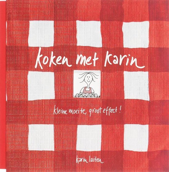 Cover van het boek 'Koken met Karin' van K. Luiten