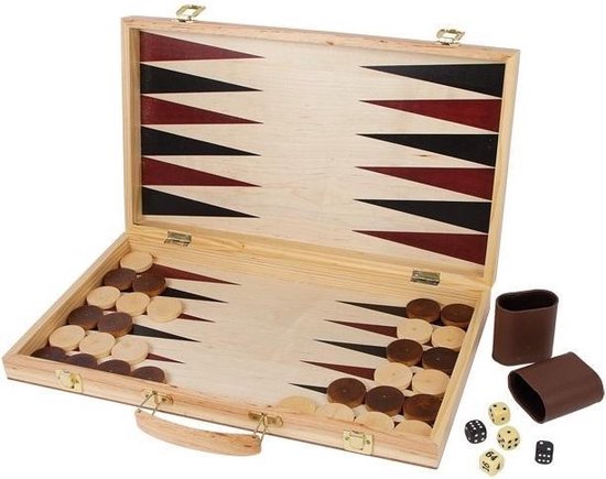 Boek: Small foot Schaakspel en backgammon koffer 52 x 45 x 3 cm, geschreven door Small Foot Company