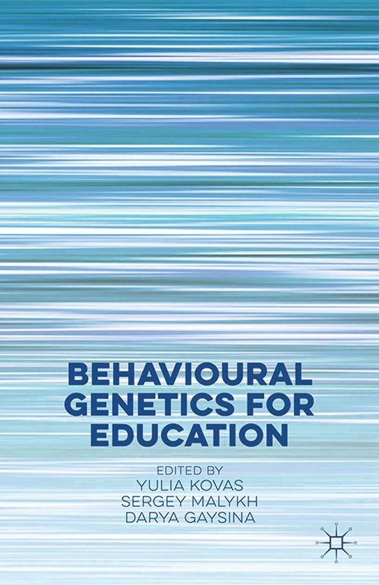 Behavioral Science and Psychology (R0) - Behavioural Genetic ... - cover