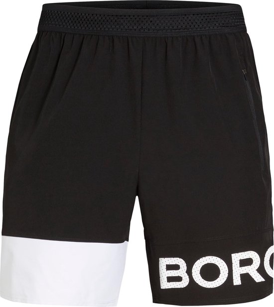 Bjorn Borg Archer heren sportbroek - kort - zwart - maat M | bol.com