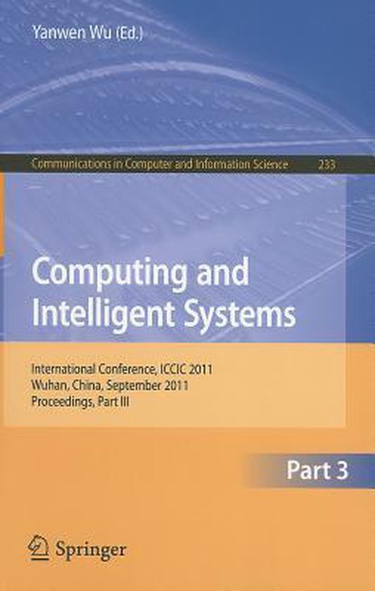 Computing and Intelligent Systems - cover