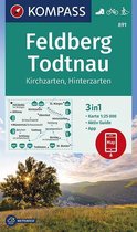 Feldberg, Todtnau, Kirchzarten, Hinterzarten 1:25 000