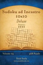 Sudoku ad Incastro 10x10 Deluxe - Diabolico - Volume 24 - 468 Puzzle