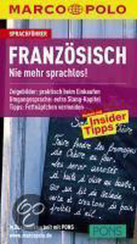 MARCO POLO Sprachführer Französisch - cover