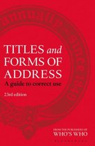 Titles & Forms Of Address