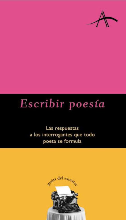 Escribir poesía - cover