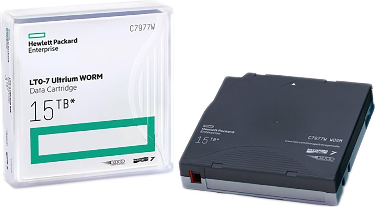 HPE LTO-7 Ultrium WORM Data Cartridge (C7977W)