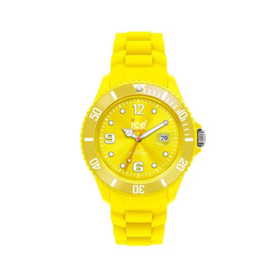 Typisch leg uit tevredenheid Ice-Watch Sili Forever Yellow Small SI.YW.S.S.09 - Horloge -Geel- 30 mm |  bol.com