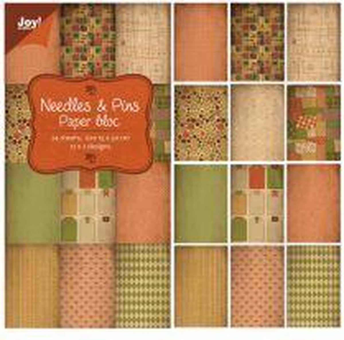 Joy Crafts Paper Bloc Needles & Pins