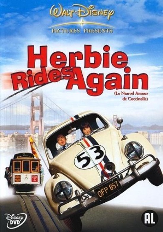 Cover van de film 'Herbie Rides Again'
