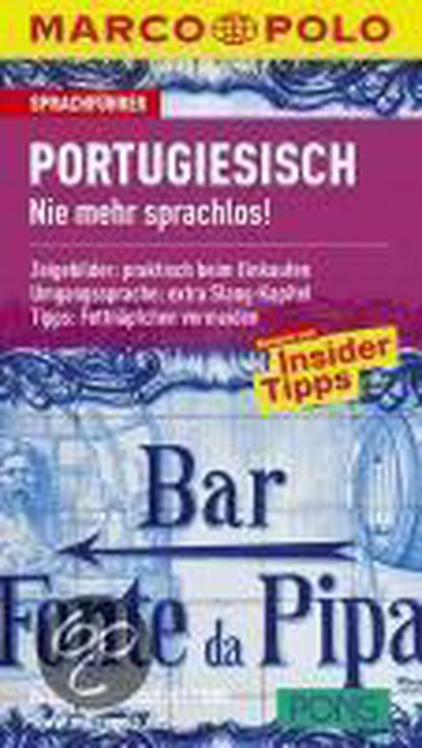MARCO POLO Sprachführer Portugiesisch - cover