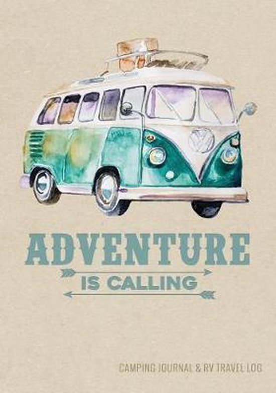 Foto: Camping journal rv travel logbook adventure is calling van