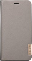 LAUT - iPhone Xr Hoesje - Book Case Prestige Grijs