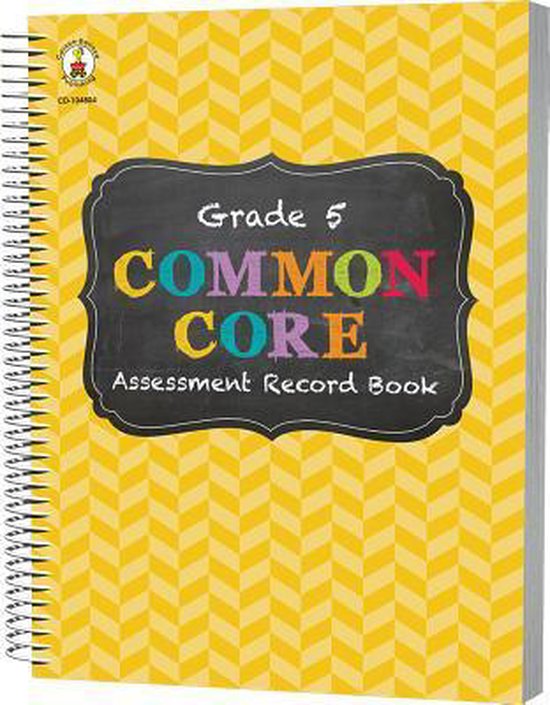 Common Core Assessment Record Book, Grade 5 - cover